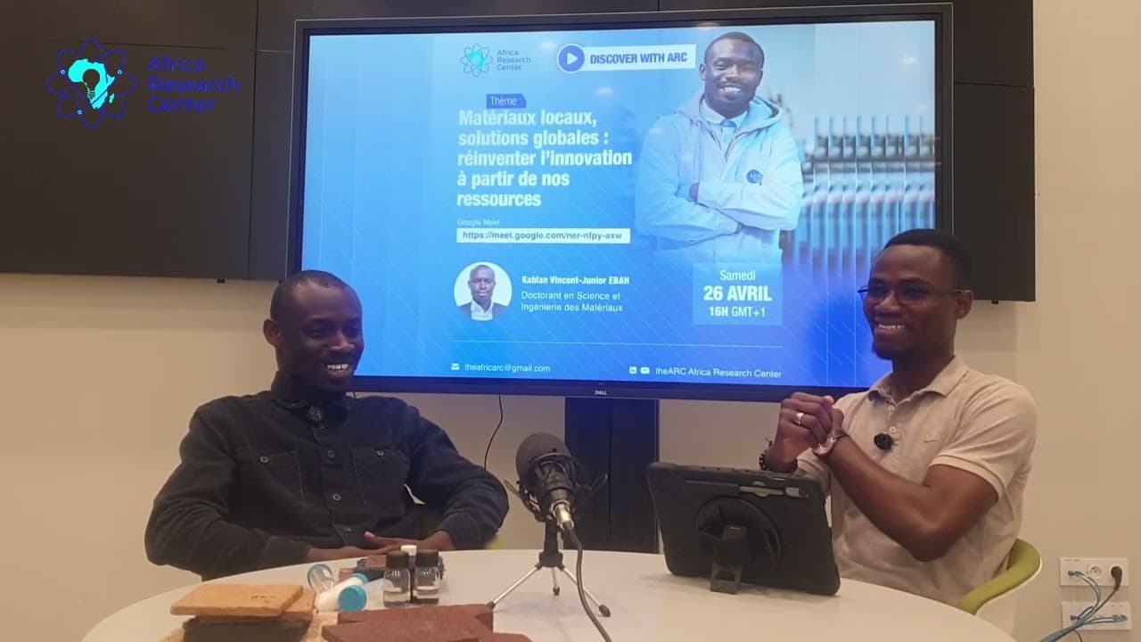 Discover With ARC : Valorisation des déchets agricoles, avec Kablan Vincent-Junior EBAH